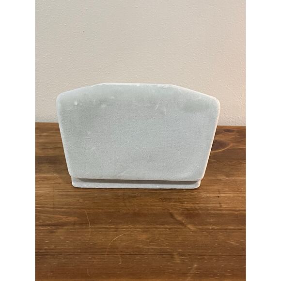 Vintage Japan Jewelry Travel Case Kanaya Brand Velvet Box Satin Interior - Picture 7 of 12